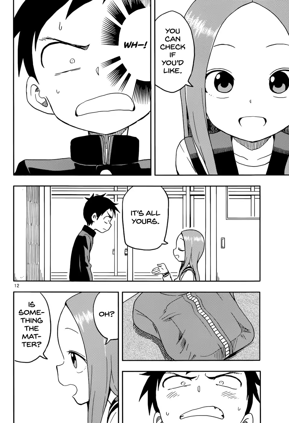 Karakai Jouzu No Takagi-San chapter 91 - page 12