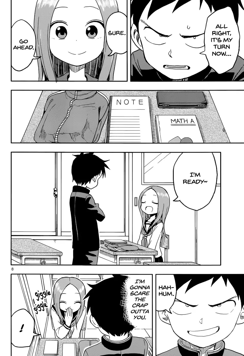 Karakai Jouzu No Takagi-San chapter 91 - page 8