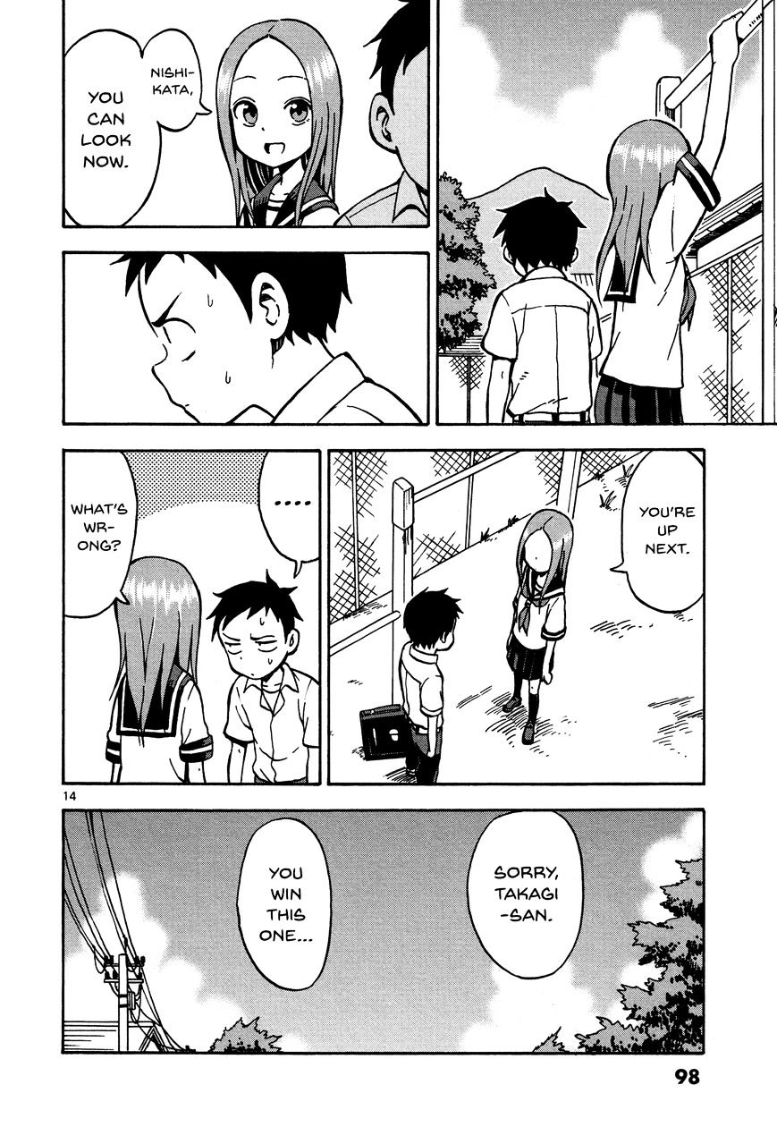 Karakai Jouzu No Takagi-San chapter 23 - page 14