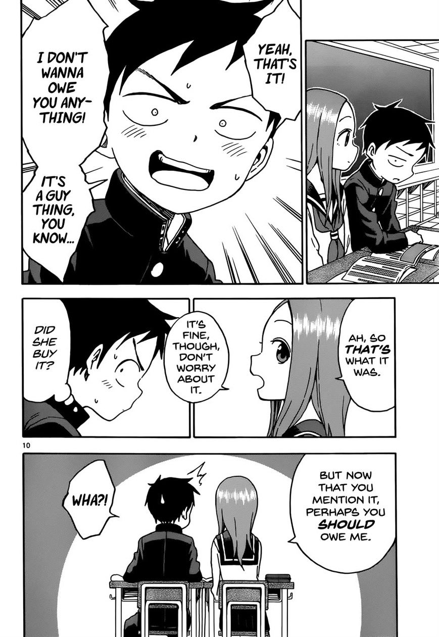 Karakai Jouzu No Takagi-San chapter 61 - page 10