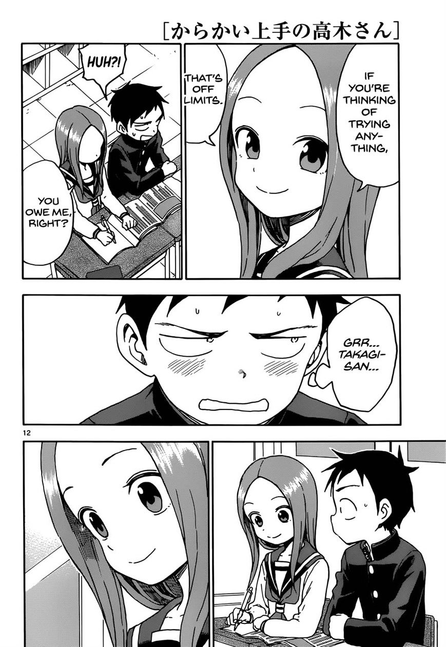 Karakai Jouzu No Takagi-San chapter 61 - page 12