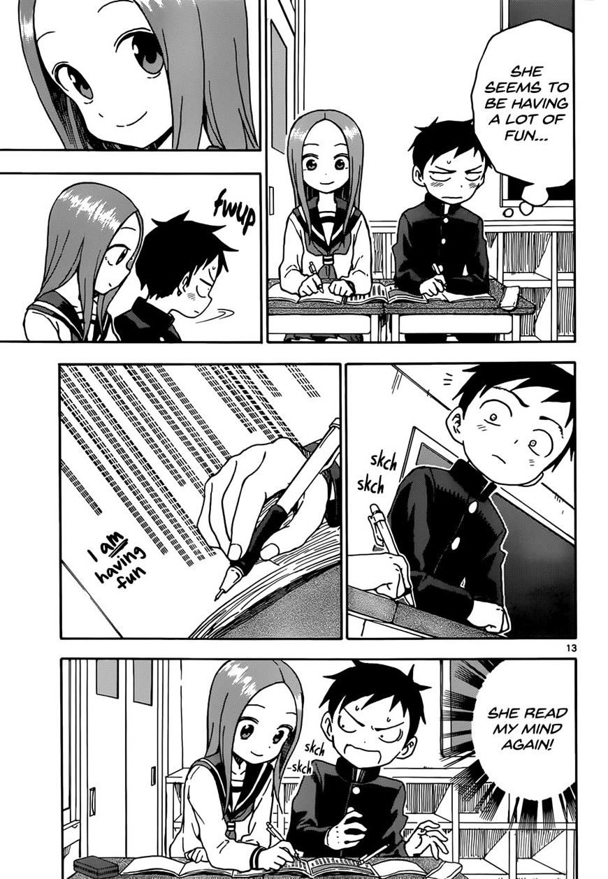 Karakai Jouzu No Takagi-San chapter 61 - page 13
