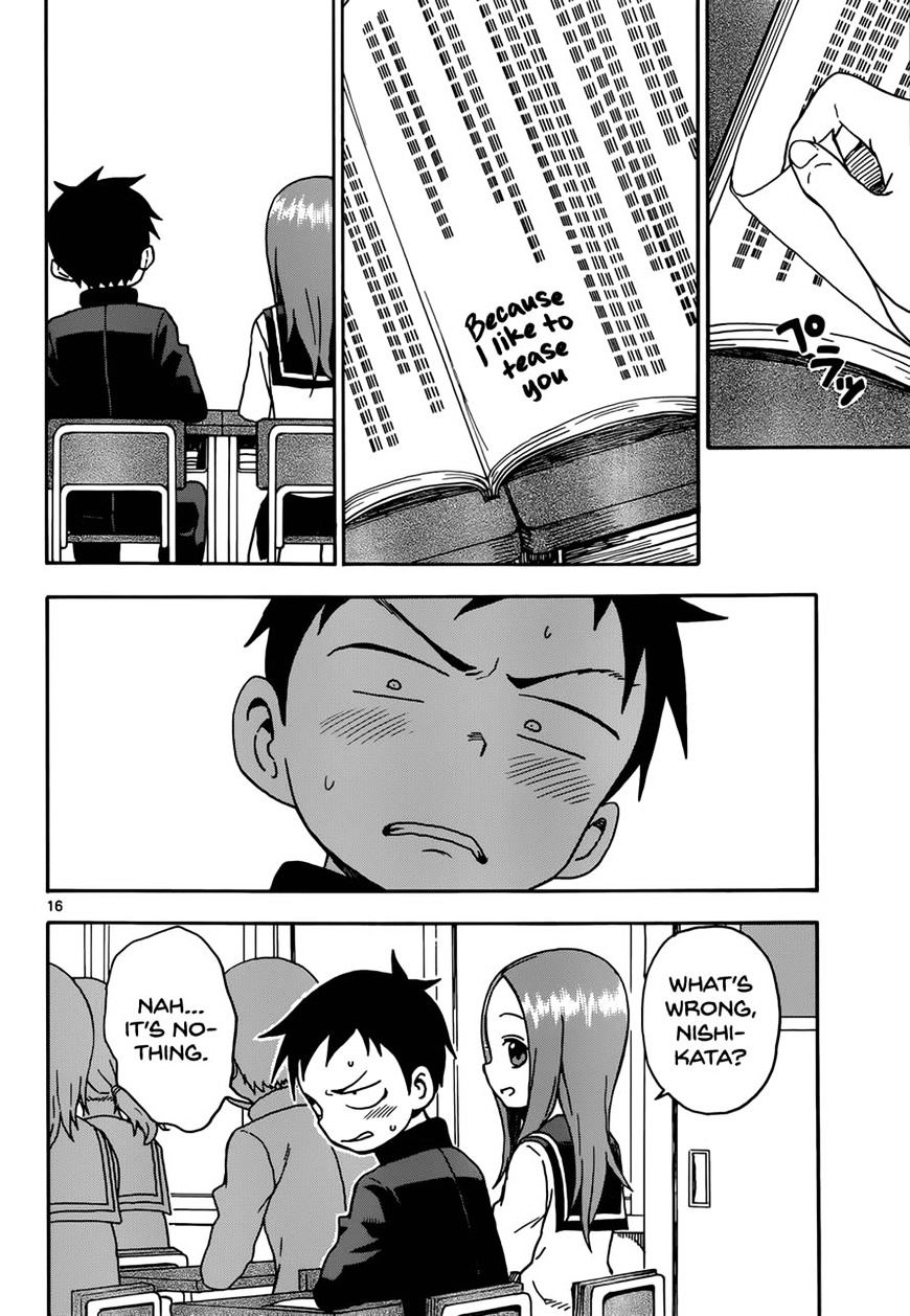 Karakai Jouzu No Takagi-San chapter 61 - page 16