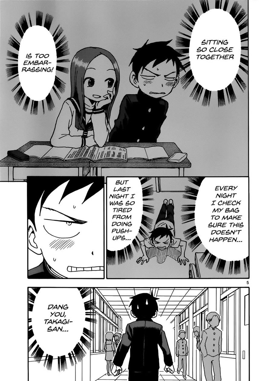 Karakai Jouzu No Takagi-San chapter 61 - page 5