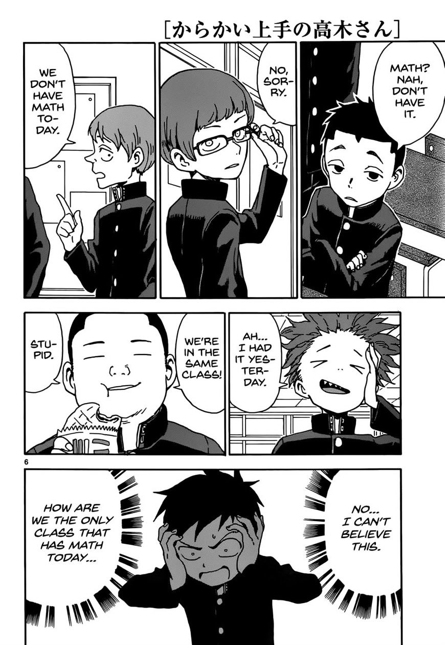 Karakai Jouzu No Takagi-San chapter 61 - page 6