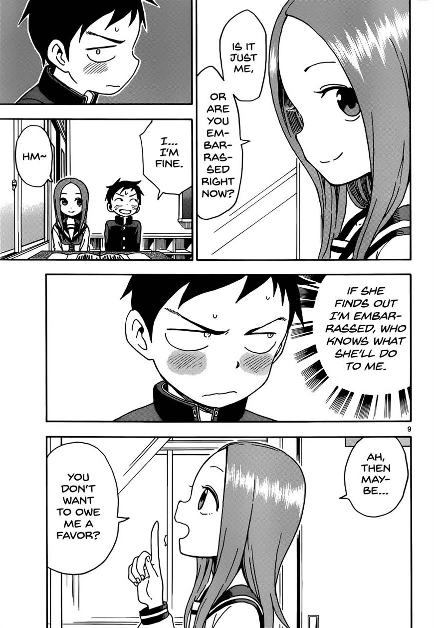 Karakai Jouzu No Takagi-San chapter 61 - page 9
