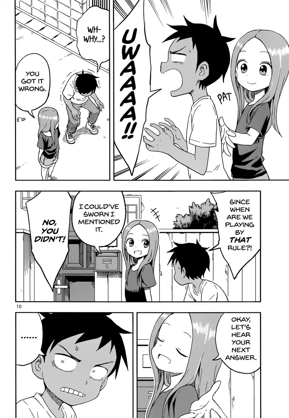 Karakai Jouzu No Takagi-San chapter 92 - page 10