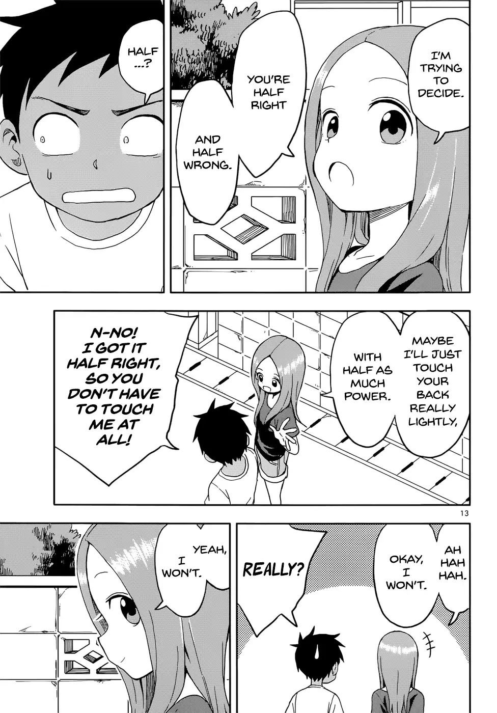 Karakai Jouzu No Takagi-San chapter 92 - page 13