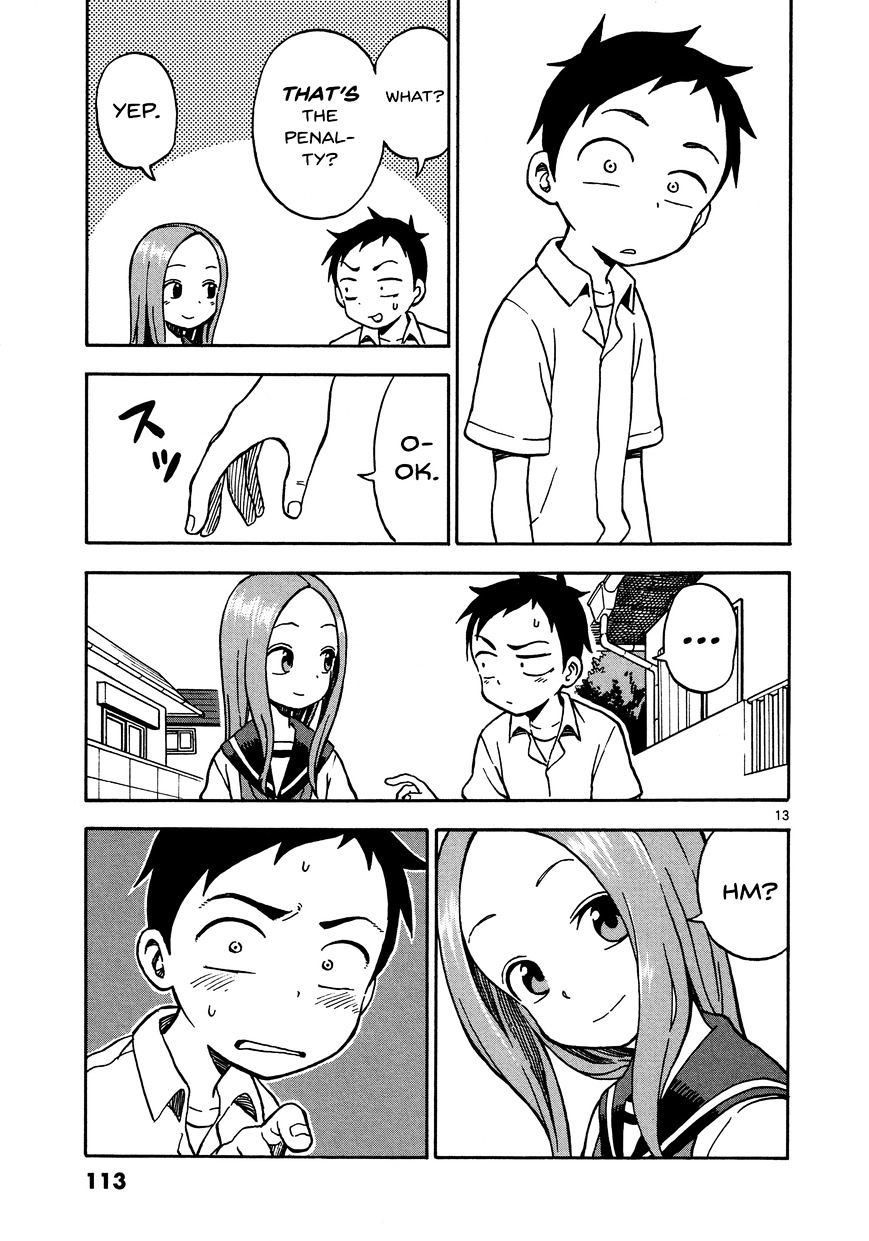 Karakai Jouzu No Takagi-San chapter 24 - page 13