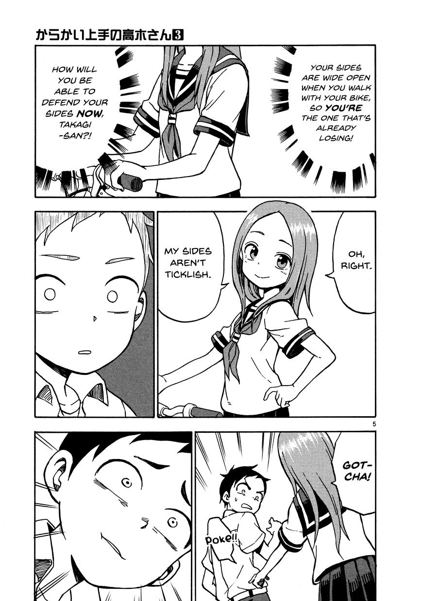 Karakai Jouzu No Takagi-San chapter 24 - page 5