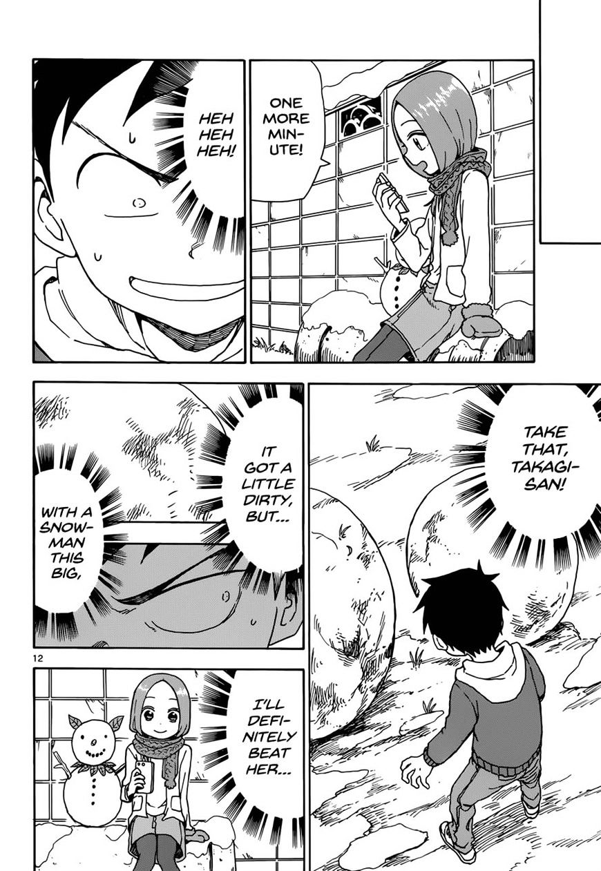 Karakai Jouzu No Takagi-San chapter 62 - page 12