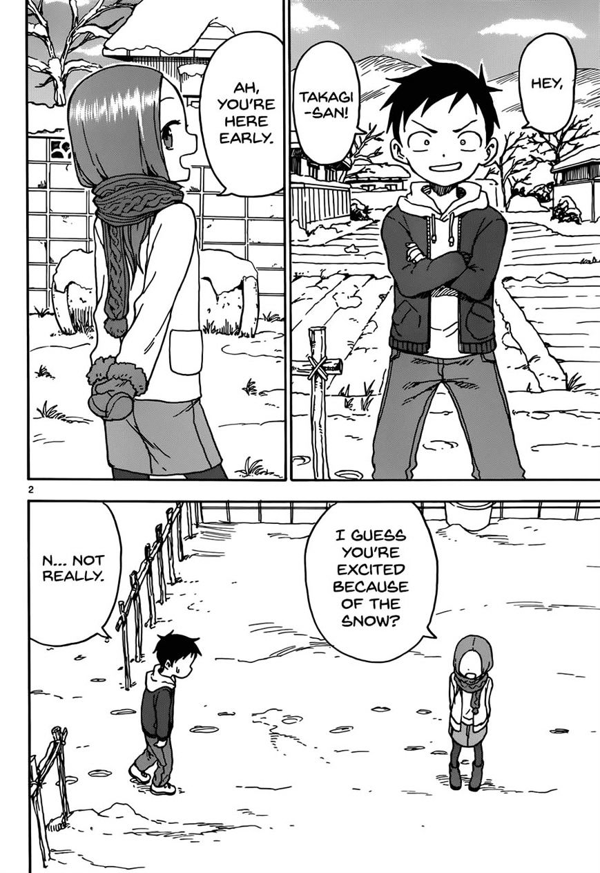 Karakai Jouzu No Takagi-San chapter 62 - page 2