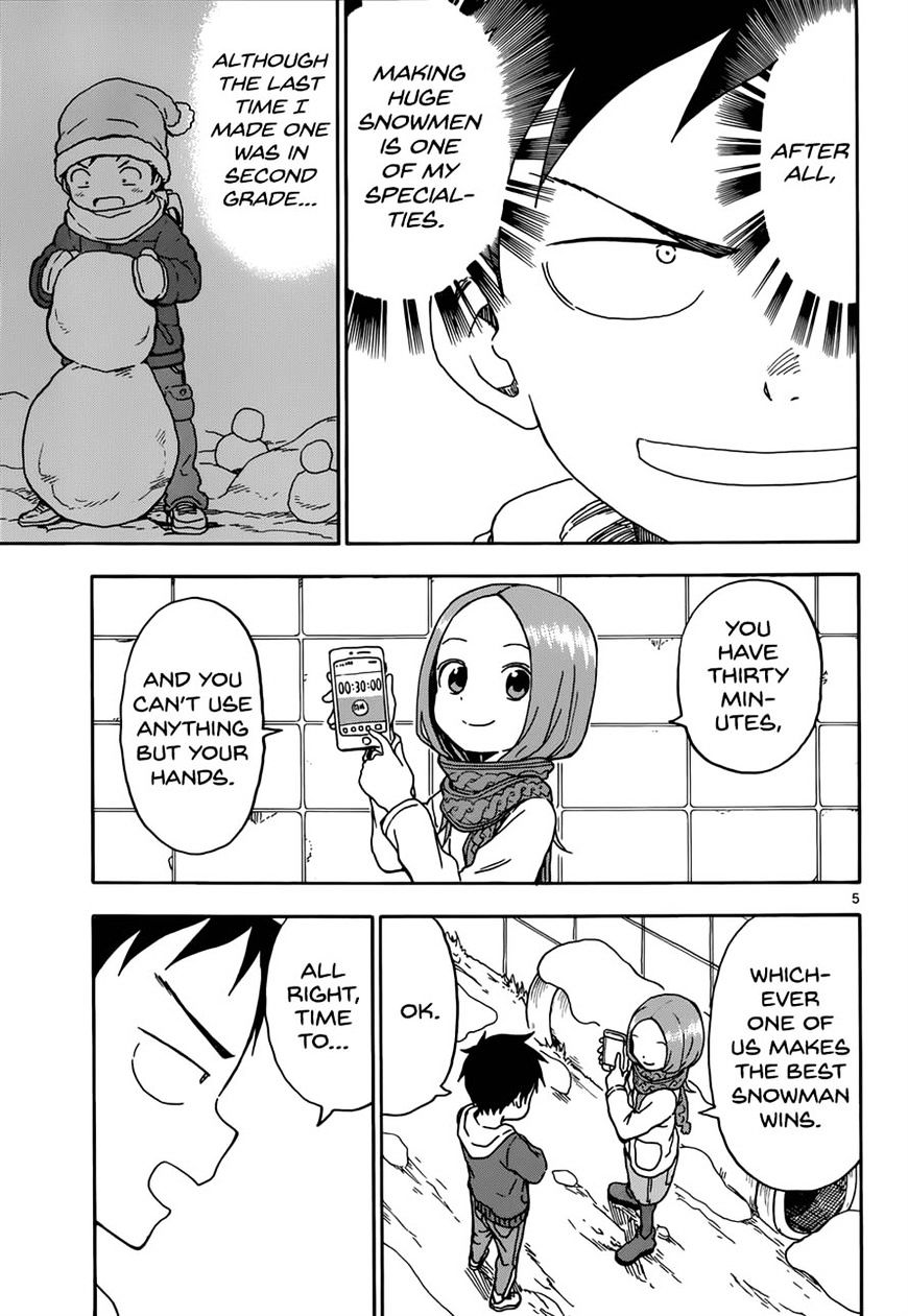 Karakai Jouzu No Takagi-San chapter 62 - page 5