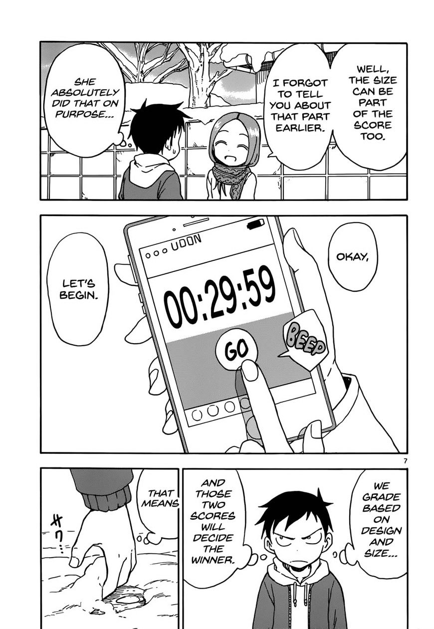 Karakai Jouzu No Takagi-San chapter 62 - page 7