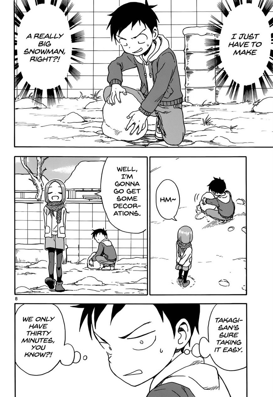 Karakai Jouzu No Takagi-San chapter 62 - page 8