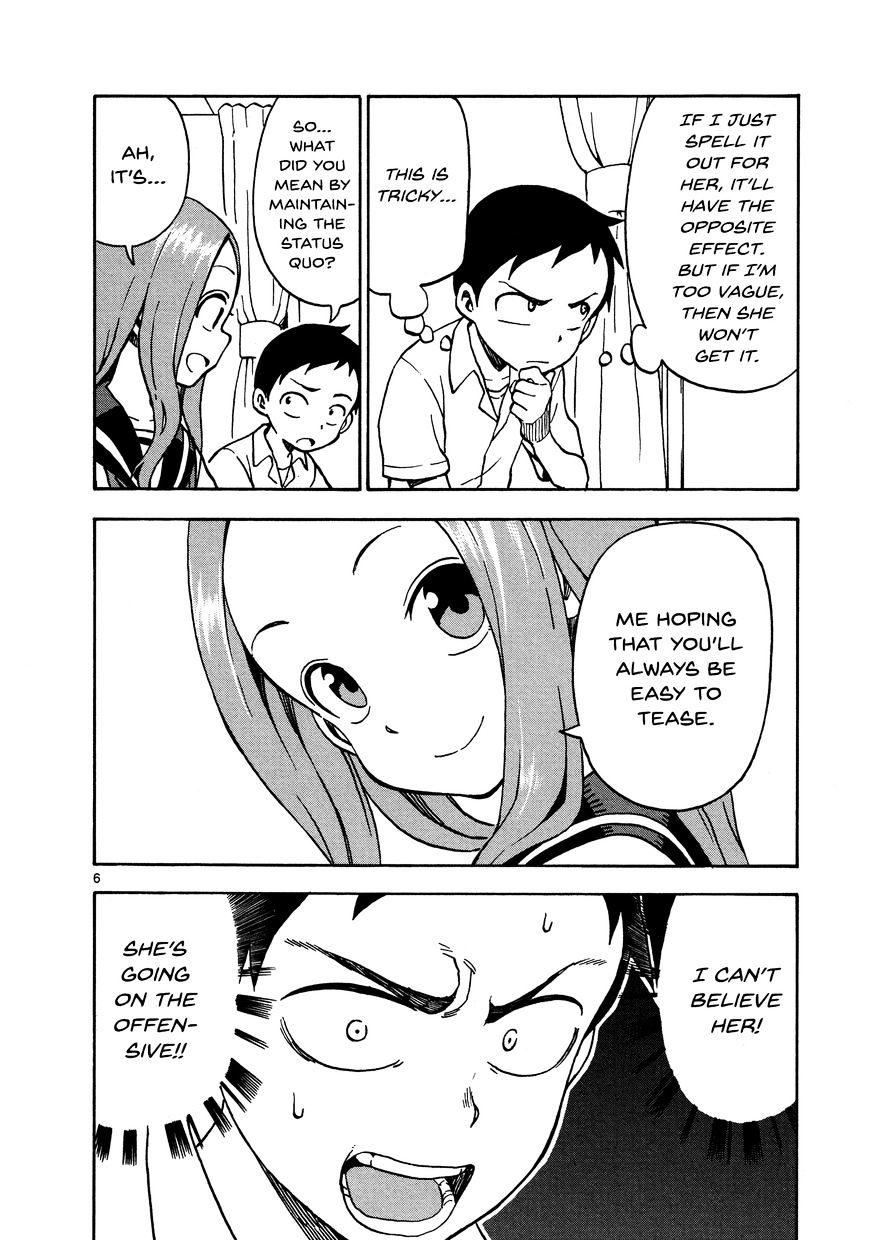 Karakai Jouzu No Takagi-San chapter 25 - page 6