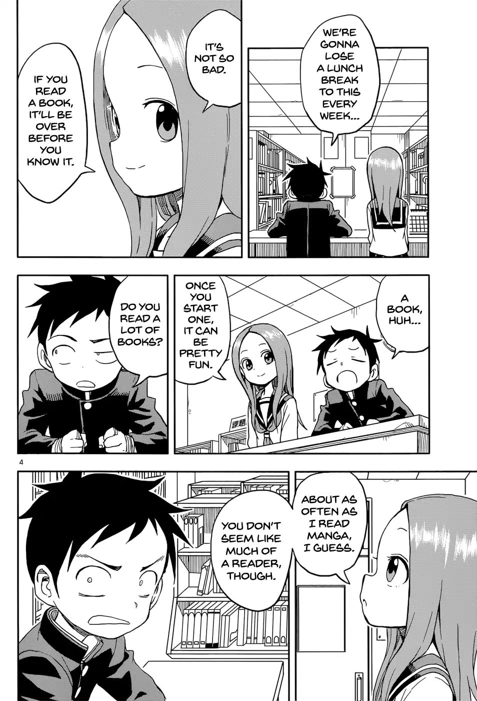 Karakai Jouzu No Takagi-San chapter 94 - page 4