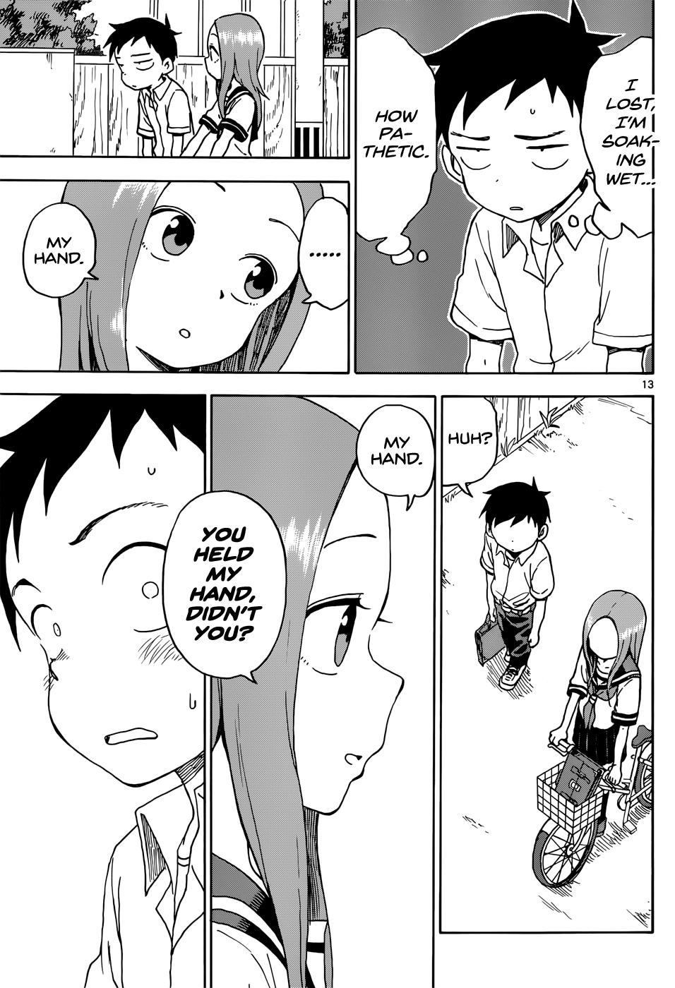 Karakai Jouzu No Takagi-San chapter 64 - page 13