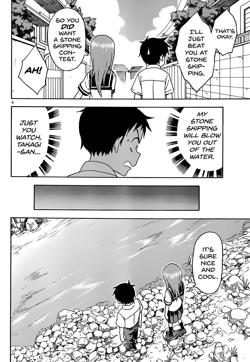 Karakai Jouzu No Takagi-San chapter 64 - page 4