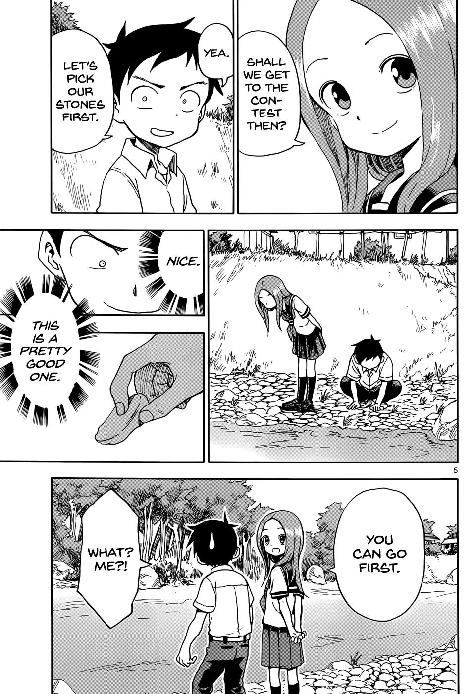 Karakai Jouzu No Takagi-San chapter 64 - page 5