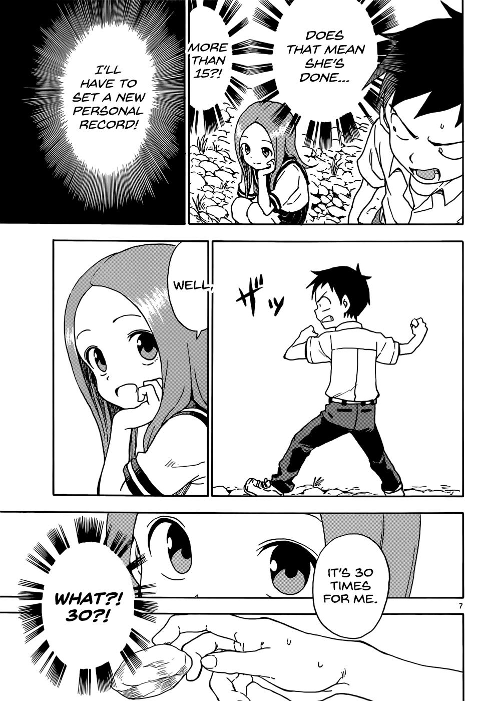 Karakai Jouzu No Takagi-San chapter 64 - page 7
