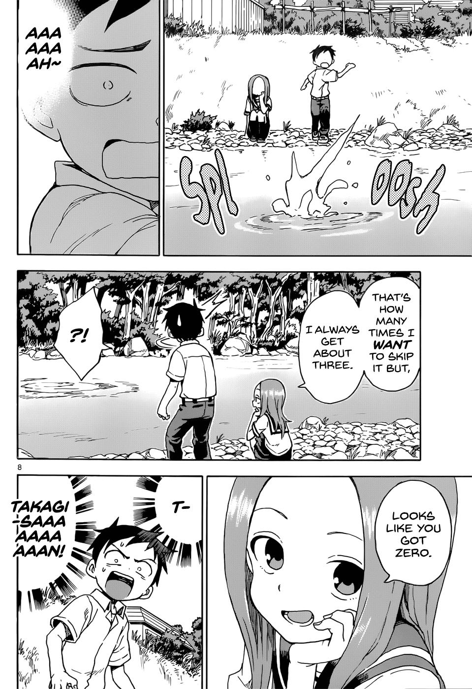Karakai Jouzu No Takagi-San chapter 64 - page 8