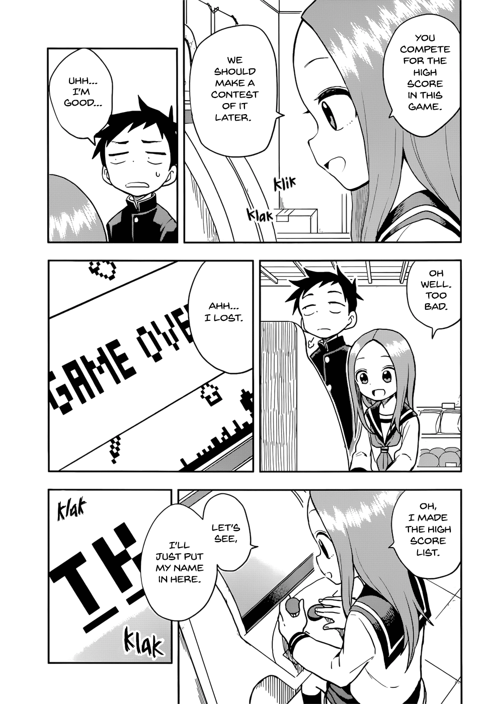 Karakai Jouzu No Takagi-San chapter 131 - page 14