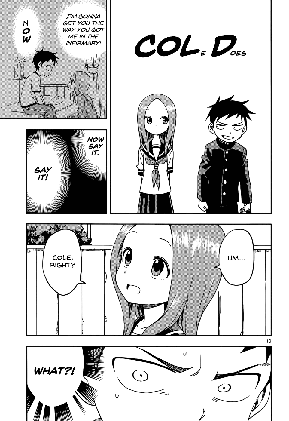 Karakai Jouzu No Takagi-San chapter 95 - page 10
