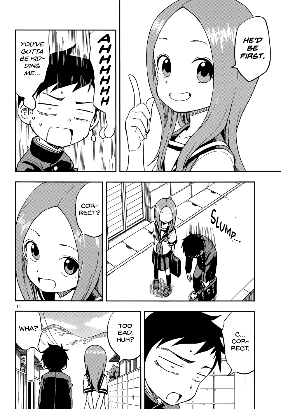 Karakai Jouzu No Takagi-San chapter 95 - page 11