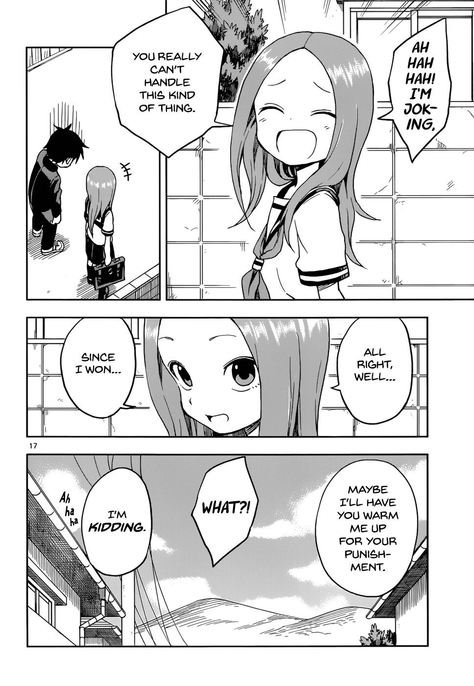 Karakai Jouzu No Takagi-San chapter 95 - page 17
