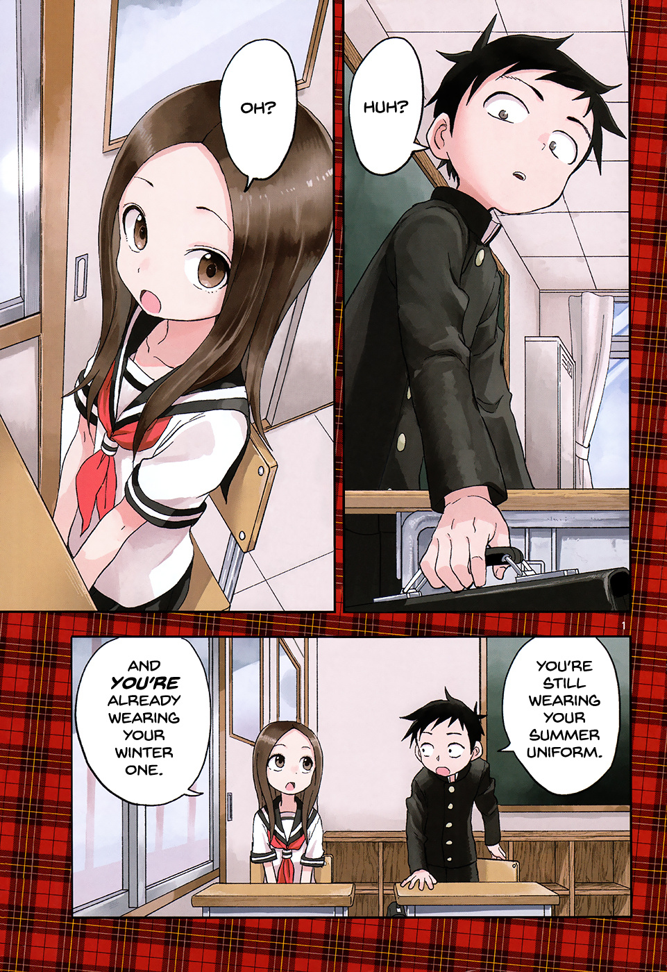 Karakai Jouzu No Takagi-San chapter 95 - page 2