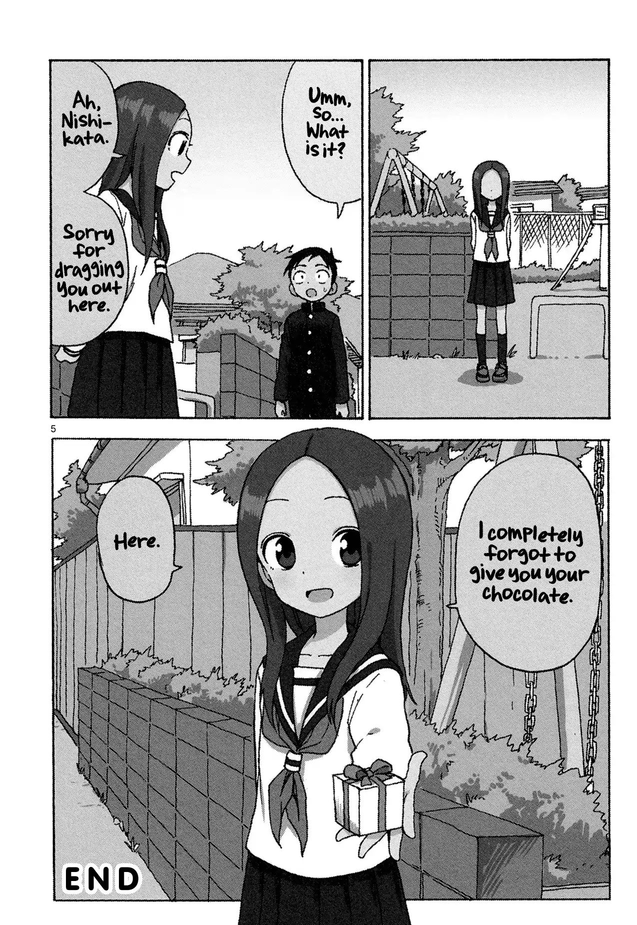 Karakai Jouzu No Takagi-San chapter 95.5 - page 11