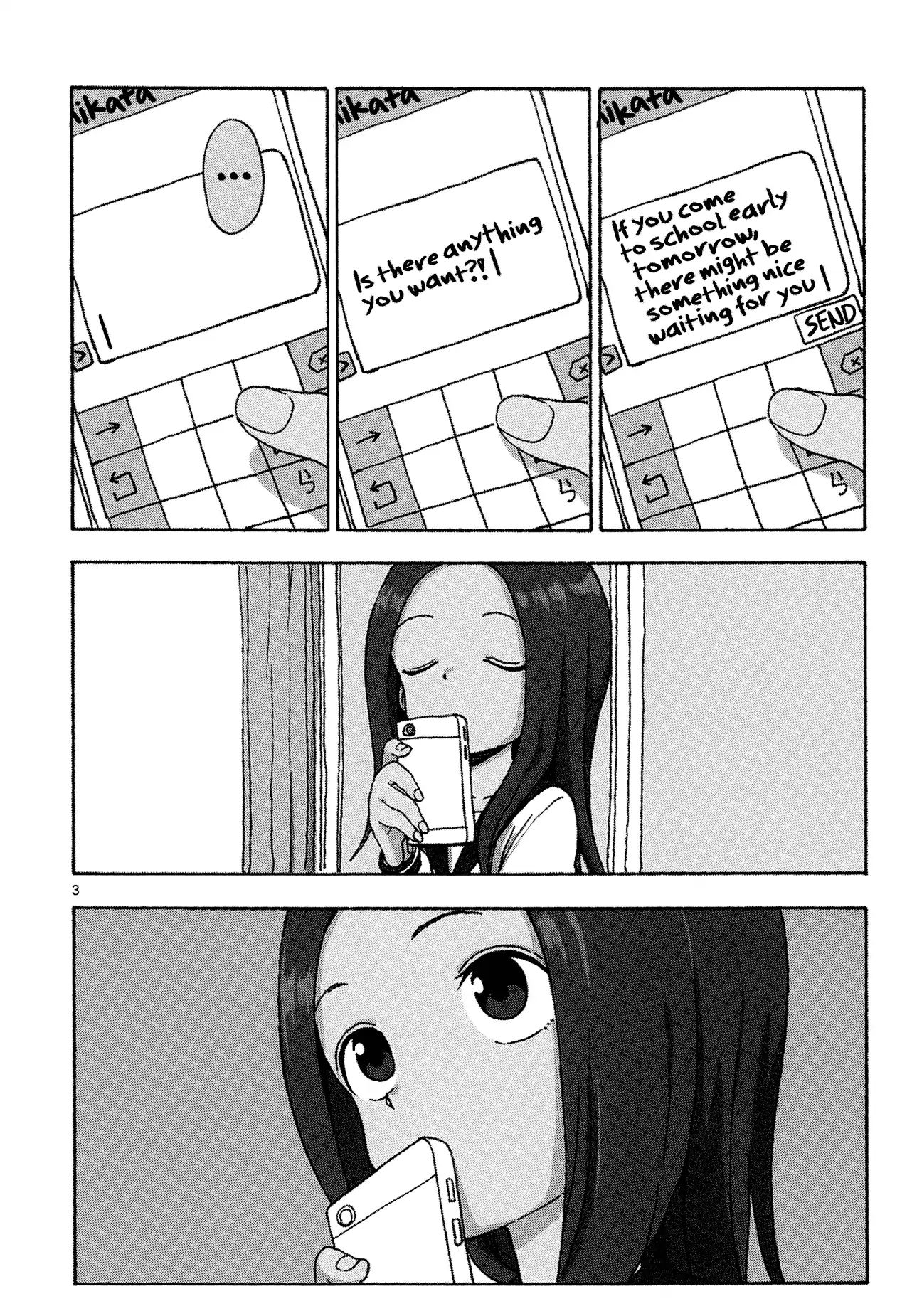 Karakai Jouzu No Takagi-San chapter 95.5 - page 9