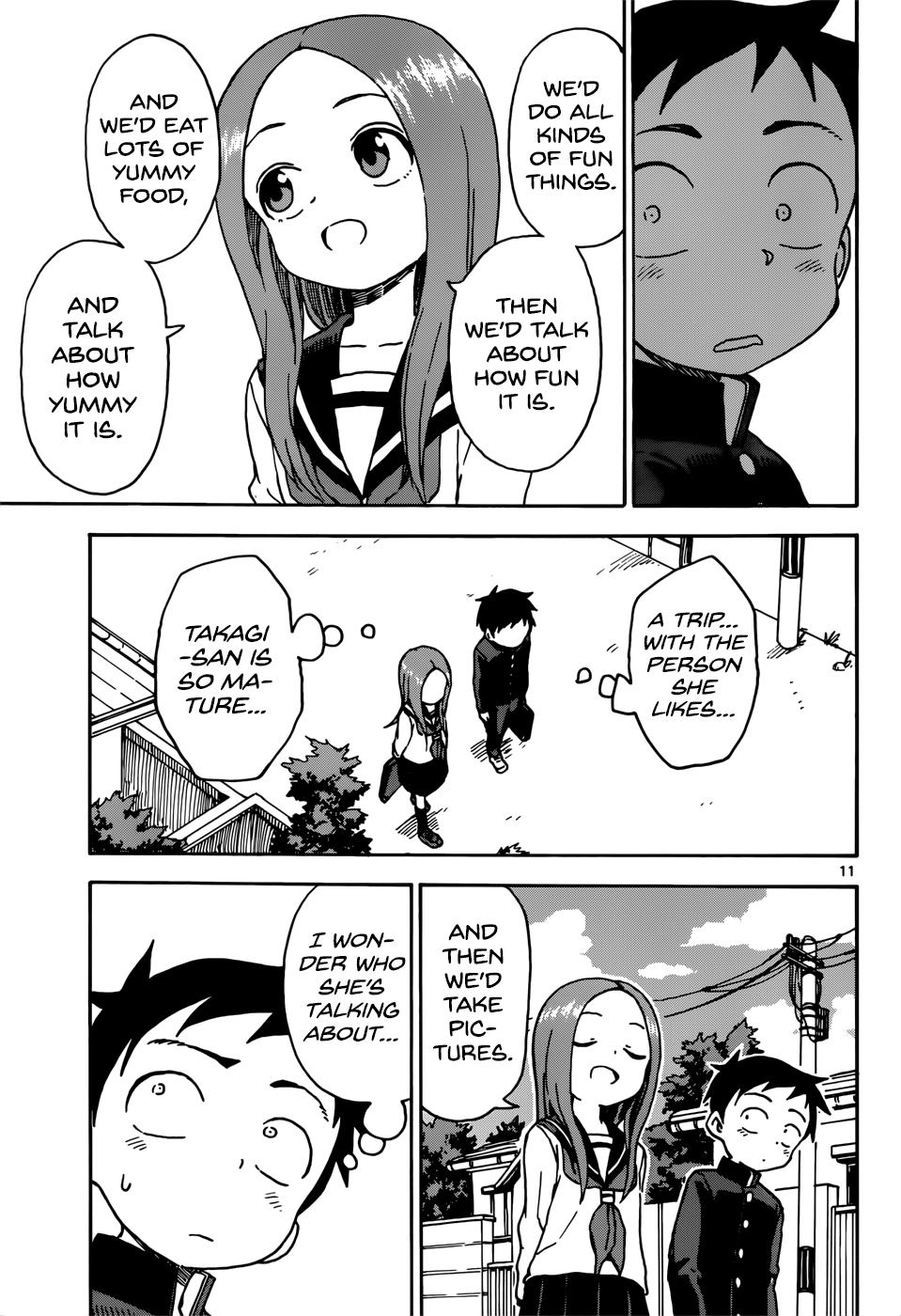 Karakai Jouzu No Takagi-San chapter 66 - page 11