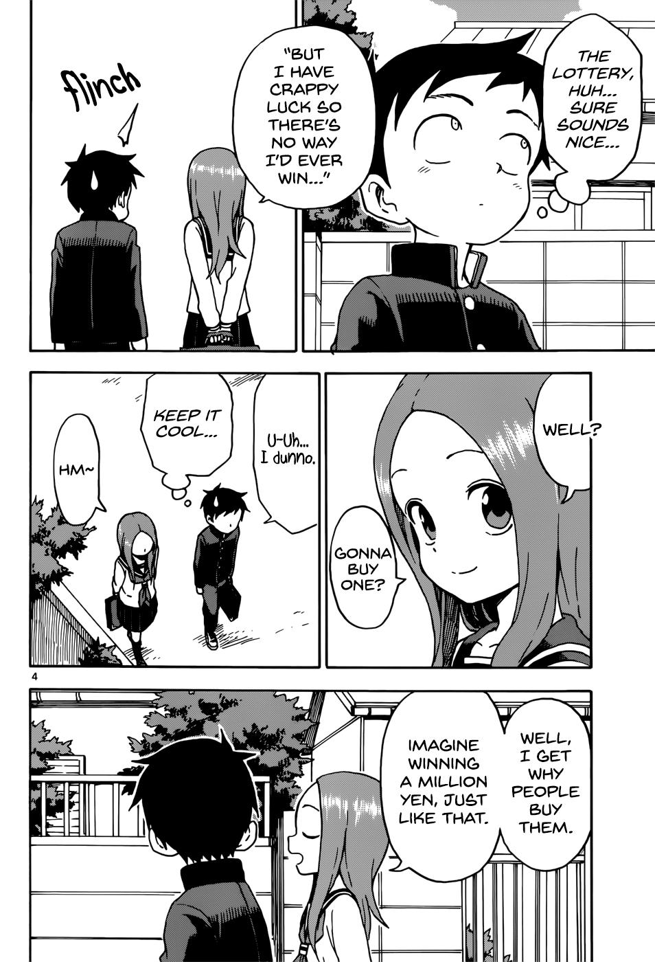 Karakai Jouzu No Takagi-San chapter 66 - page 4
