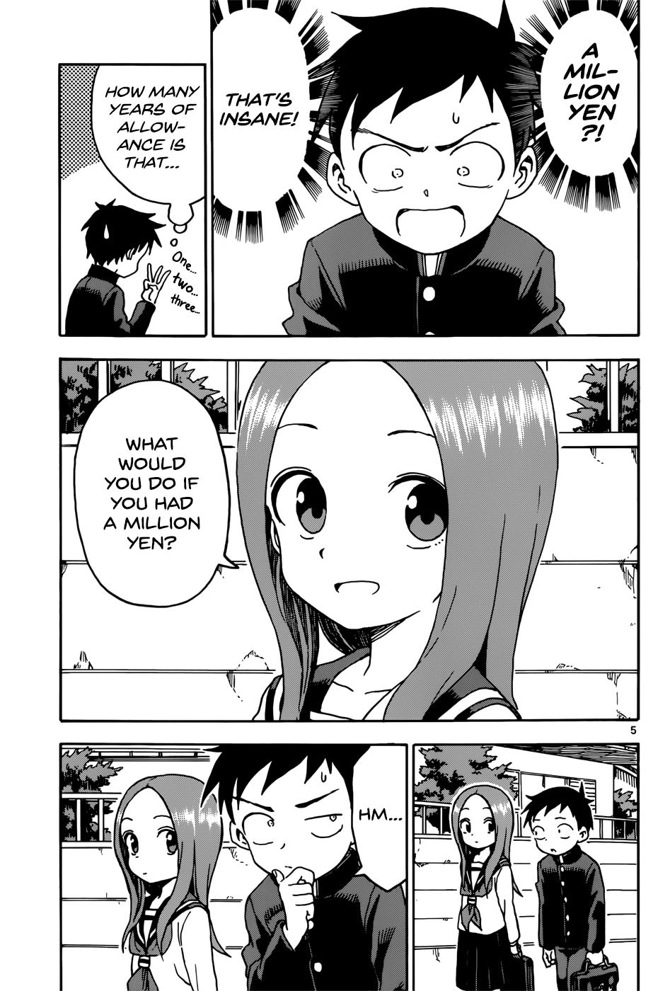 Karakai Jouzu No Takagi-San chapter 66 - page 5