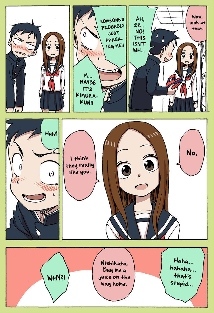 Karakai Jouzu No Takagi-San chapter 27.5 - page 4