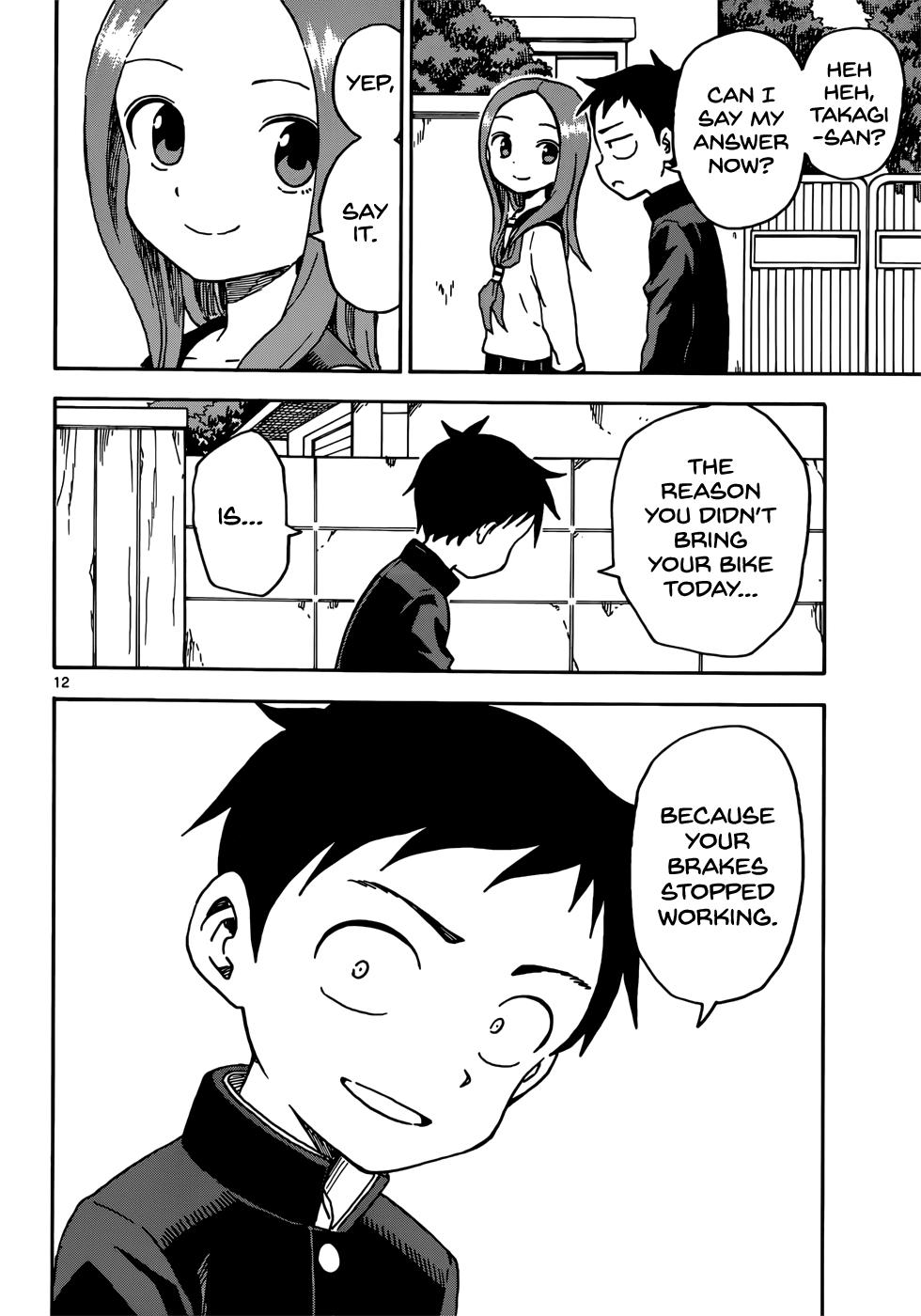 Karakai Jouzu No Takagi-San chapter 67 - page 13