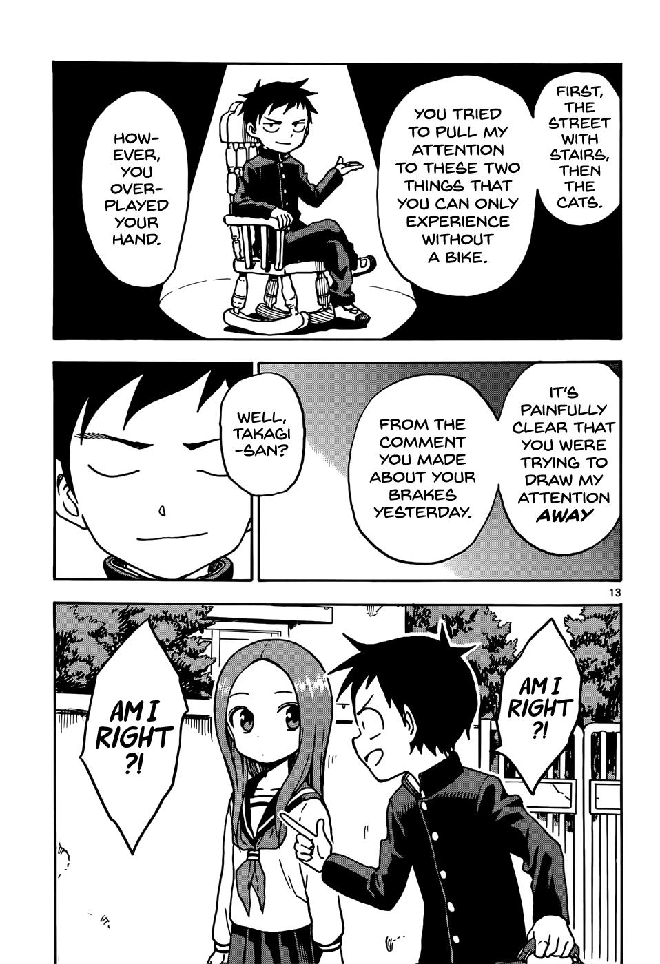 Karakai Jouzu No Takagi-San chapter 67 - page 14