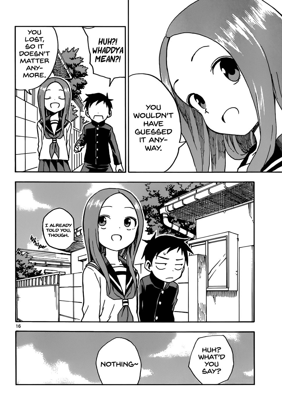 Karakai Jouzu No Takagi-San chapter 67 - page 17
