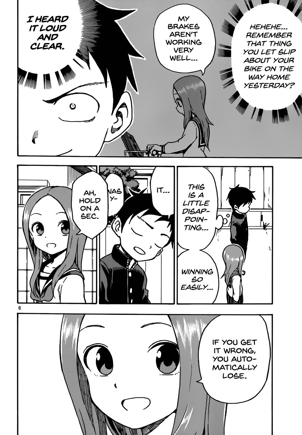 Karakai Jouzu No Takagi-San chapter 67 - page 7