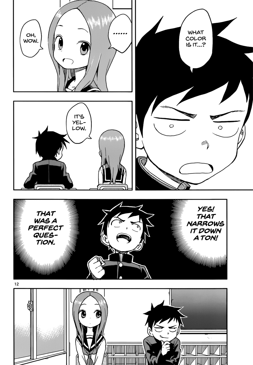 Karakai Jouzu No Takagi-San chapter 96 - page 12