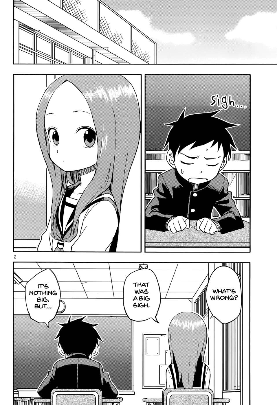 Karakai Jouzu No Takagi-San chapter 96 - page 2