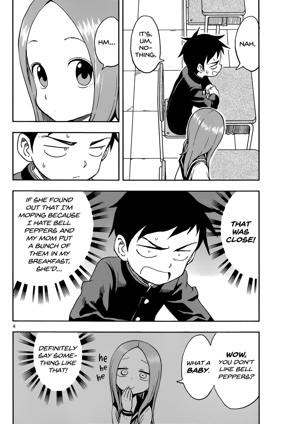 Karakai Jouzu No Takagi-San chapter 96 - page 4