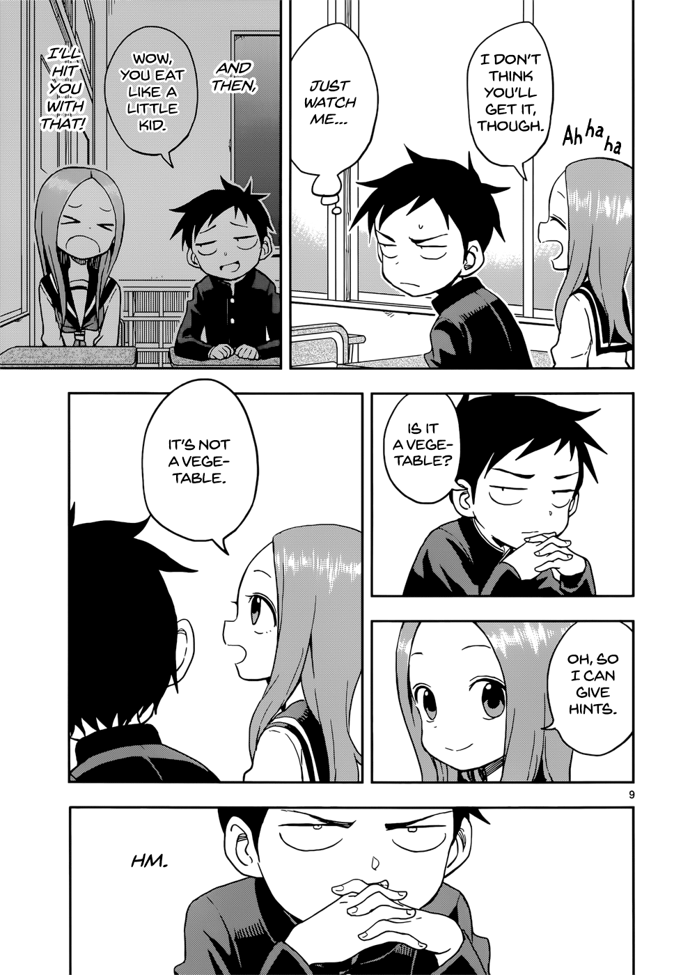 Karakai Jouzu No Takagi-San chapter 96 - page 9