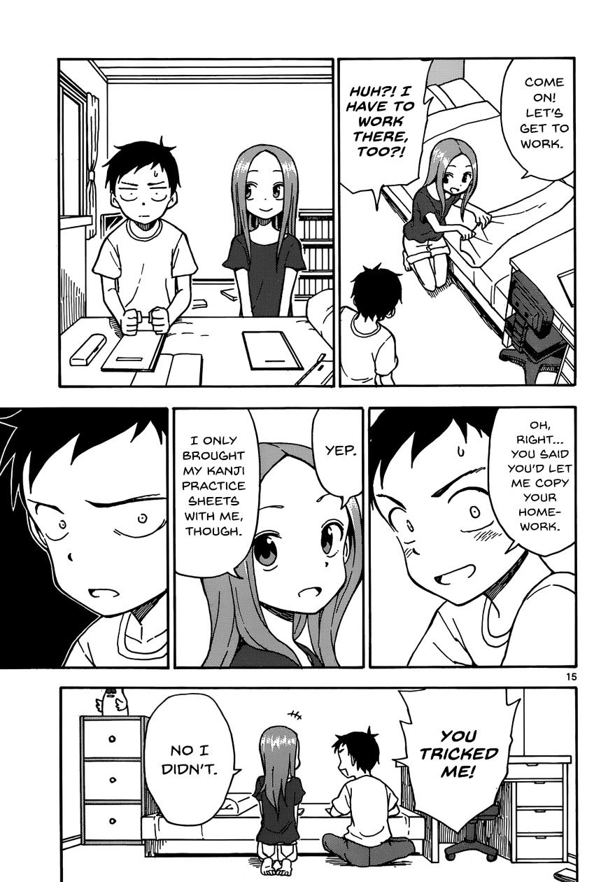 Karakai Jouzu No Takagi-San chapter 28 - page 15