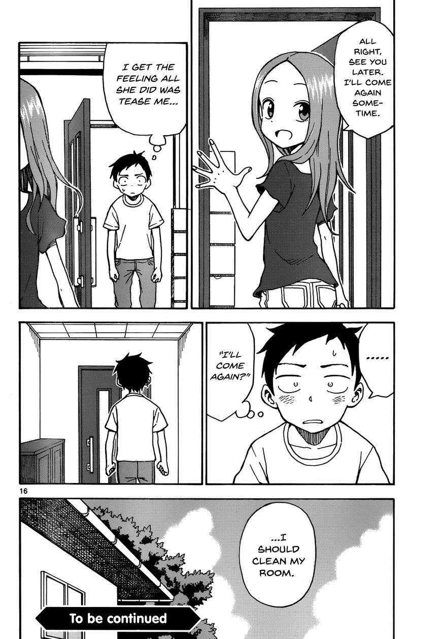 Karakai Jouzu No Takagi-San chapter 28 - page 16