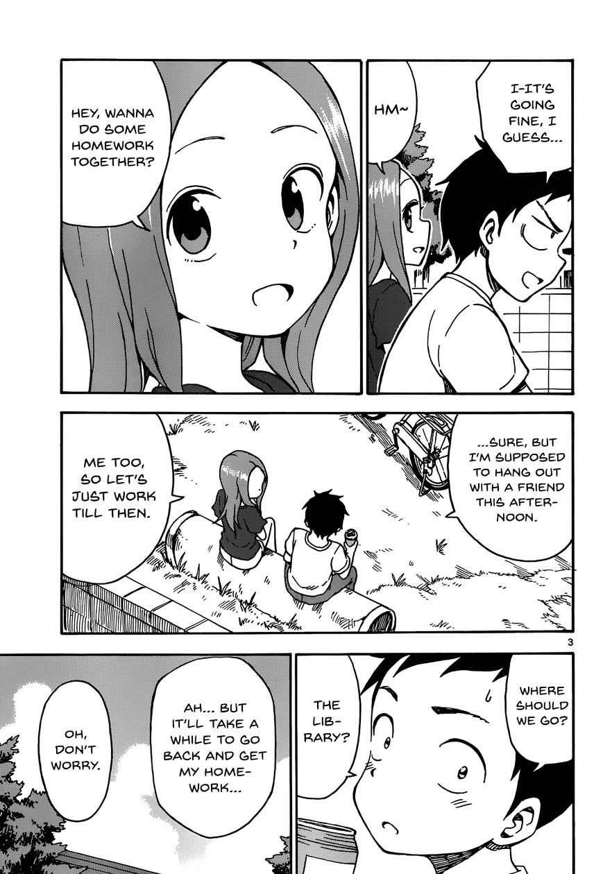 Karakai Jouzu No Takagi-San chapter 28 - page 3