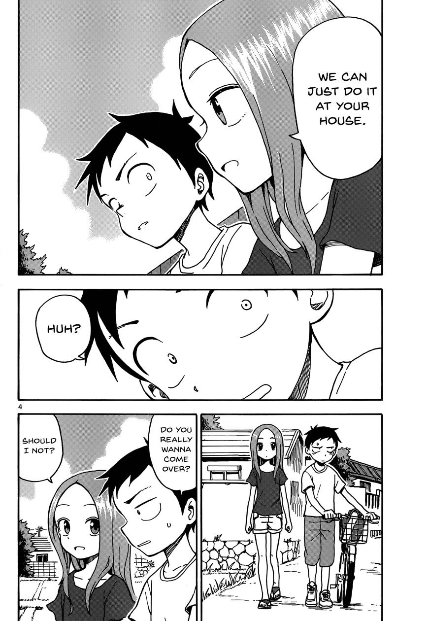 Karakai Jouzu No Takagi-San chapter 28 - page 4