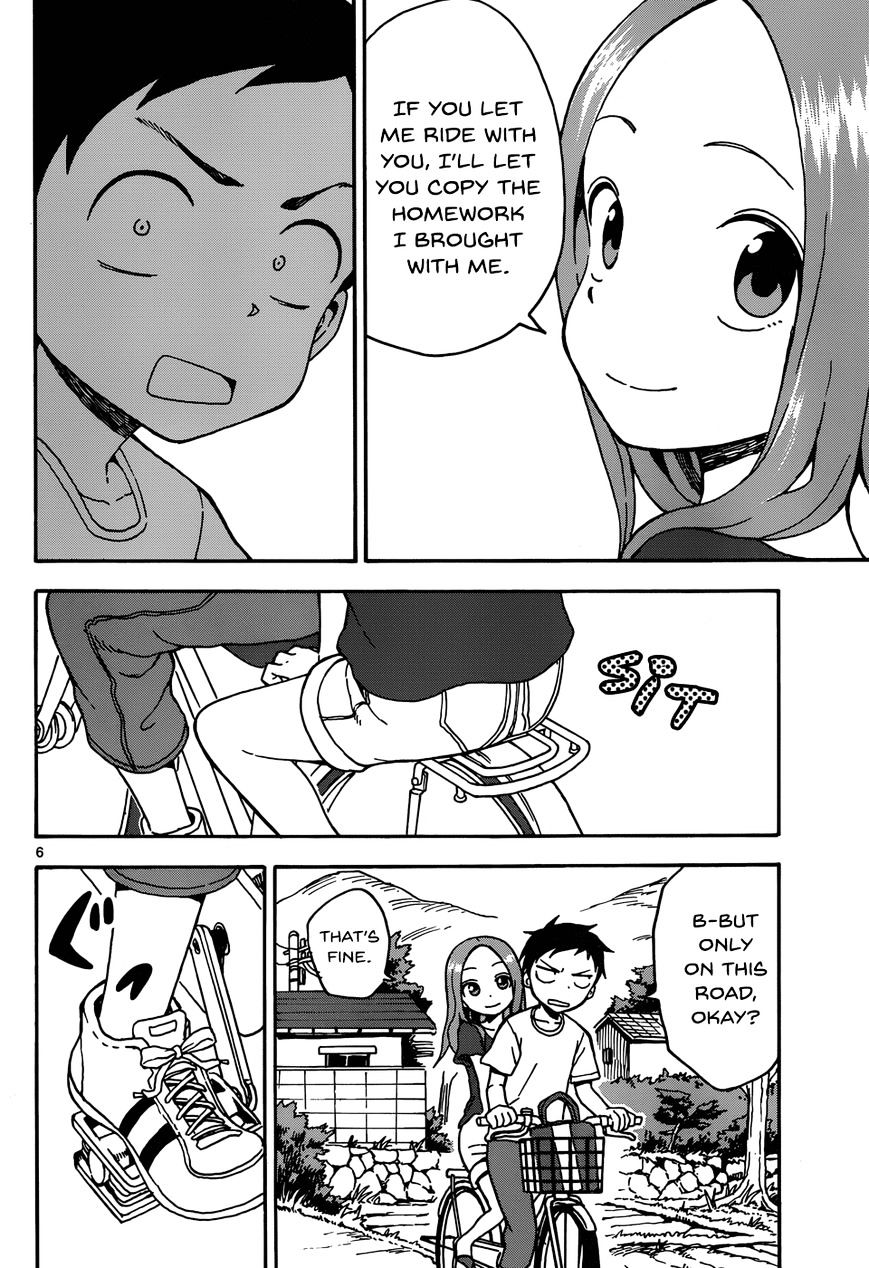 Karakai Jouzu No Takagi-San chapter 28 - page 6